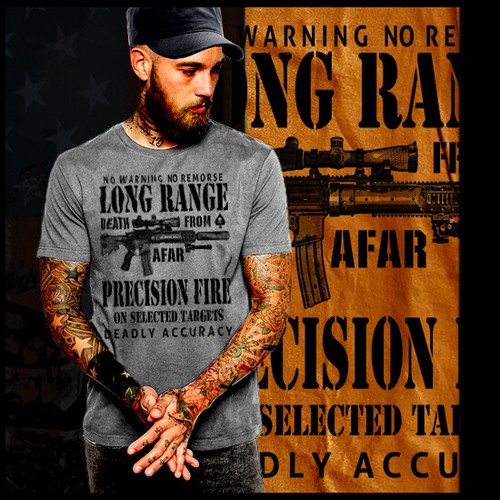 Shirt cecchino militare - t-shirt,