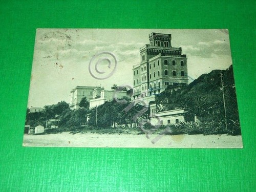 Cartolina anzio villa - anzio,