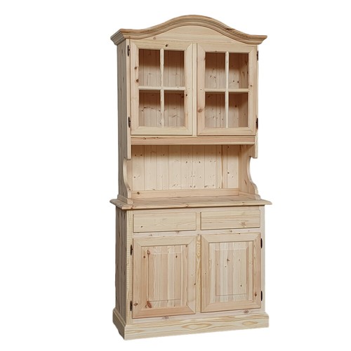 Credenza vetrina pino - +,