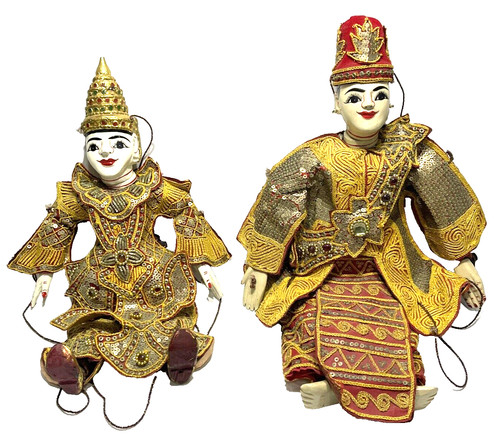 Pupazzi marionette vintage - marionette,