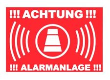 1x, Allarme, Sistema di