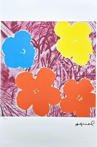 Andy warhol flowers - flowers,