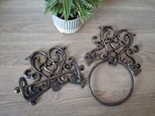 Accessori bagno in ghisa stile