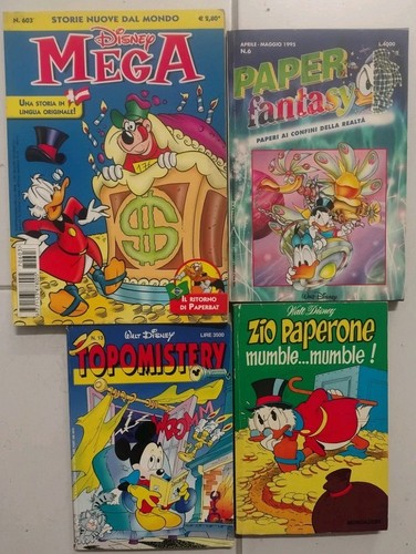 Lotto disney zio paperone - zio,