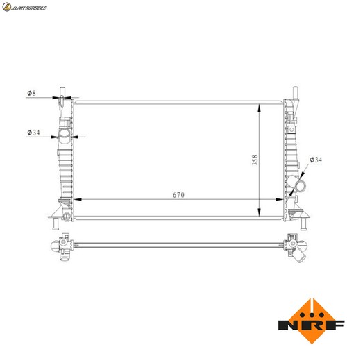 Radiatore raffreddamento - radiatore,