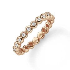 Anello Mezza Fedina Donna 585