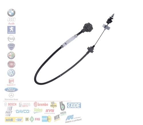 Fune cavo comando frizione - fune,