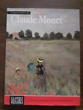 CLASSICI DELL'ARTE 63 L'OPERA COMPLETA CLAUDE MONET RIZZOLI ANNO 1972