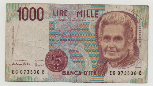 Italy 1000 lire - lire, 1990