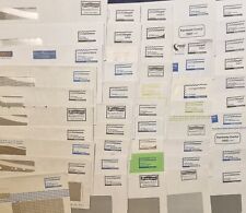 Lotto 50 buste viaggiate posta