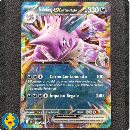 Nidoking 119 182 dri - ex, 119/182
