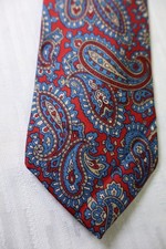 PACO RABANNE 100% SETA SILK TIE CRAVATTA NECKTIE MADE ITALY VINTAGE CLASSIC
