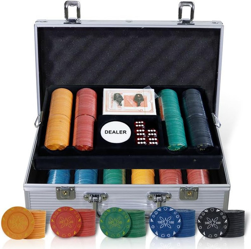 Set poker chips - set,