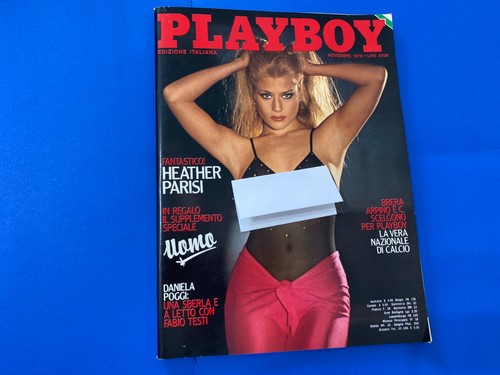 Rivista playboy heather parisi - playboy,