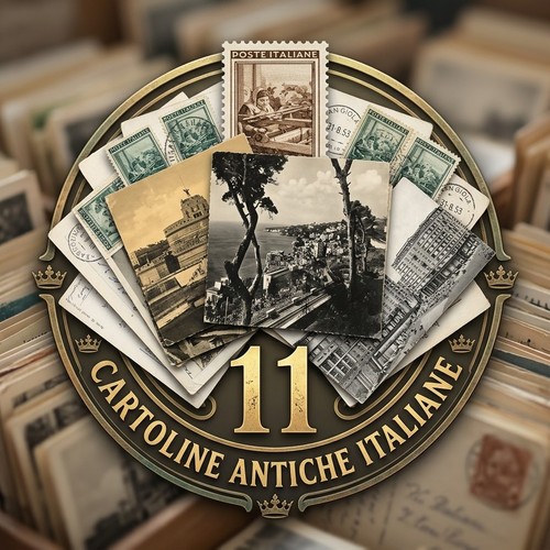Lotto cartoline n usate - lotto, b&n