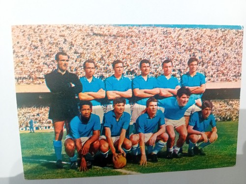 Cartolina napoli 1966 - napoli, 1966-67