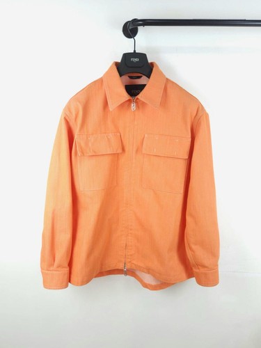 Fendi denim bomber jacket - fendi,