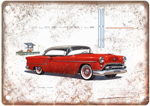 Insegna metallo oldsmobile - in,