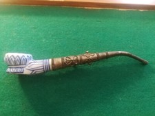 antica pipa oppio opium pipe