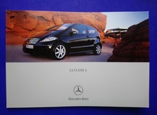 ? DEPLIANT BROCHURE AUTO MERCEDES CLASSE A INTERNI MOTORE IN LINGUA ITALIANA ?