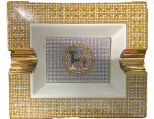 Piatto mosaico oro lusso osso