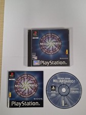 CHI VUOL ESSERE MILIARDARIO PS1 SONY PLAYSTATION 1 PAL ITA ?? COMPLETO