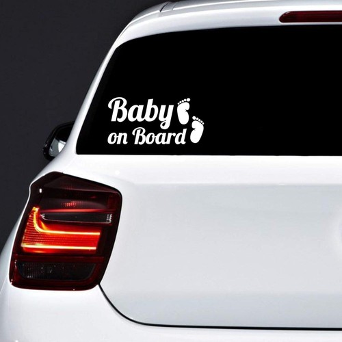 Autodomy adesivi baby - on, board