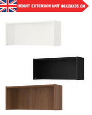 IKEA BILLY Estensione Altezza 80x28x35cm Libreria Ripiano Superiore Portaoggetti Aggiuntivo