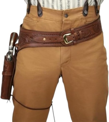 Western gun holster belt - gun,