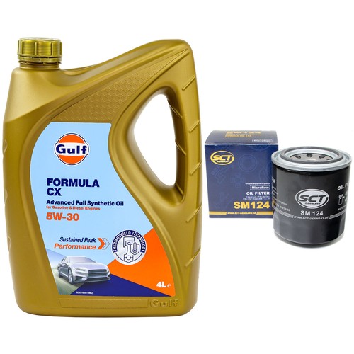 Kit olio motore gulf formula - motore,