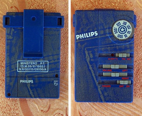 Rare blue jeans radio - rare, philips