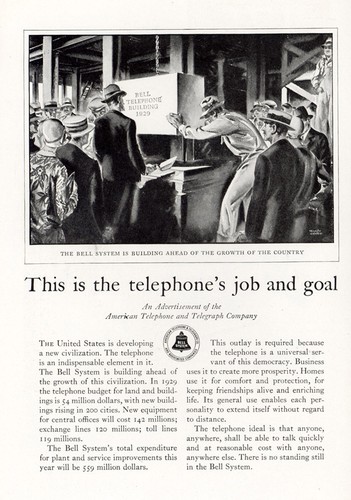 Telefono americano 1929