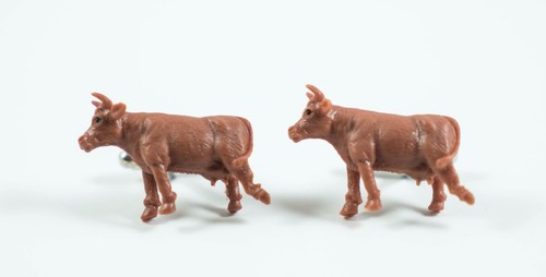 Marrone mucca gemelli animale - marrone,