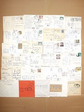 Repubblica - Lotto di 25 documenti postali con tassa meccanica