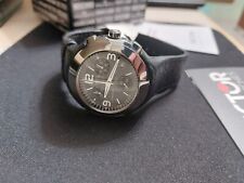 CRONOGRAFO SECTOR 190 RARO ESAURITO COMPLETO CINTURINO NERO FUNZIONANTE ESAURITO