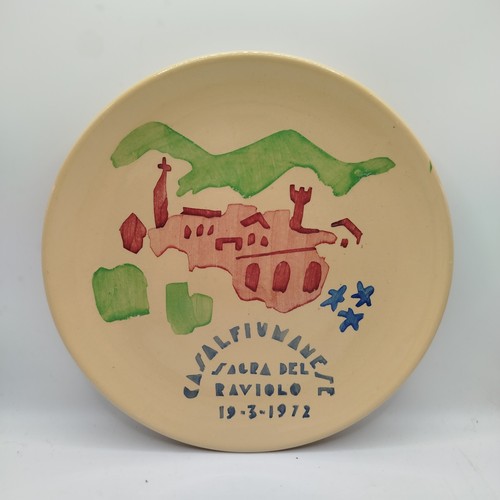 Piatto ceramica imola da - di,