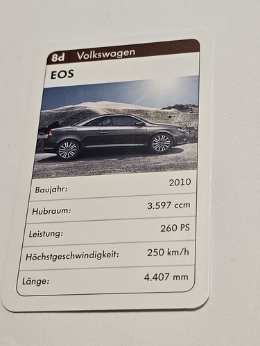 Volkswagen eos 2010 8d - eos,