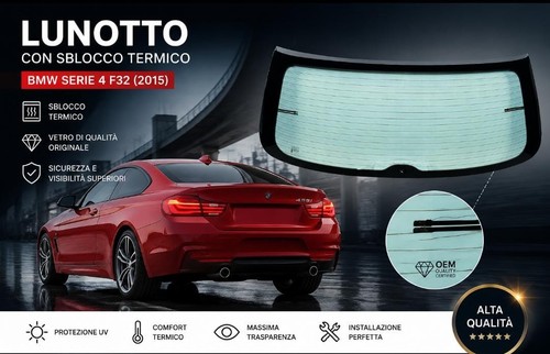 Vetro posteriore lunotto bmw - lunotto,