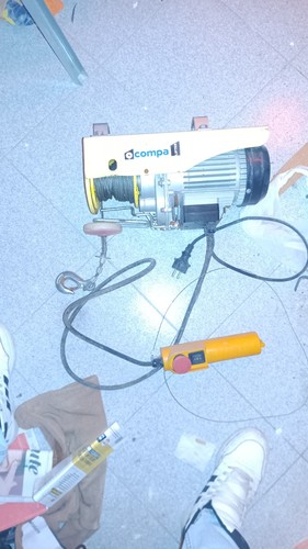 Paranco elettrico 220v - paranco,