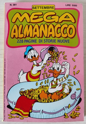 Mega almanacco topolino 381 - topolino, n.381