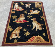 Tappeto vintage francese