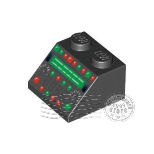 Lego 3039pb048 inclinato - 1x,