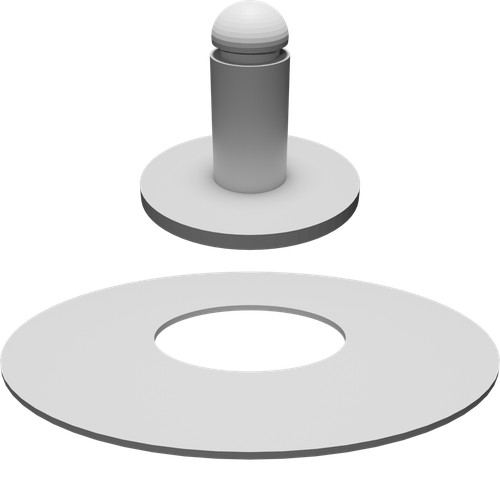 Perno spinner per - perno, gioco