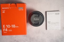 Objetivo Sony E 10-18 F4 OSS