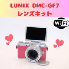 Inglese OK [quasi come nuovo] Panasonic LUMIX DMC-GF7 16MP rosa mirrorless