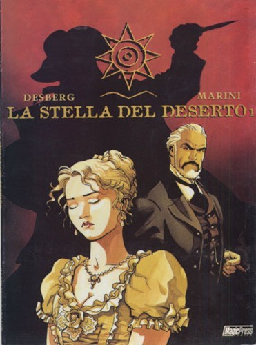 Fumetto stella del deserto - la,