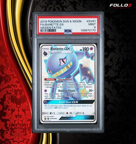 Carta pokemon banette - banette, gx