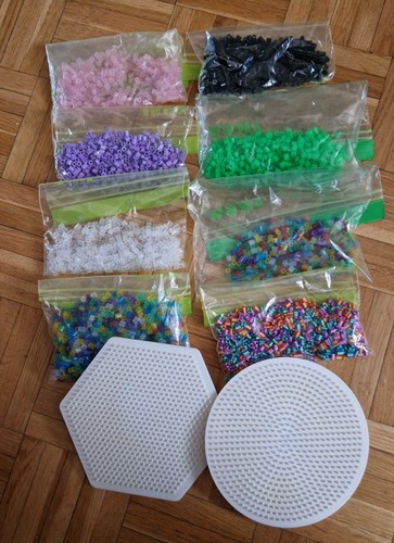 Hama beads piastre - e,