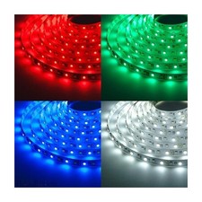 BOBINA STRISCIA STRIP LED 5050 FLESSIBILE 5M 300 LED ADESIVA LUCE INTERNO IP 20