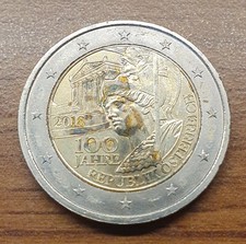 Moneta euro 100 jahre - moneta,